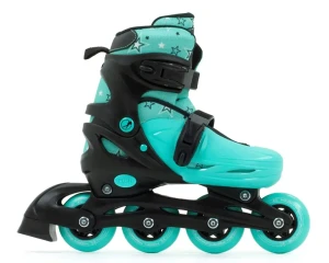 SFR Plasma regulowane rolki dla dziecka | Black Green