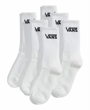 Vans Classic Crew skarpetki / 6 par | White