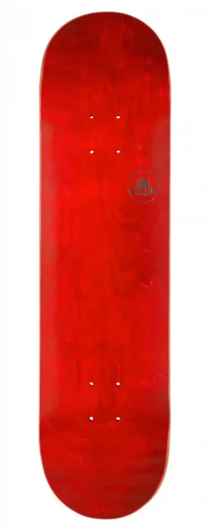 Sushi Pagoda Stamp blat / deck do deskorolki | 7.875" Red