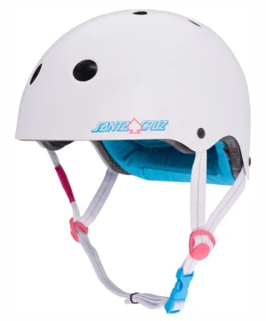 Pro-Tec x Santa Cruz Low Pro kask skate | White
