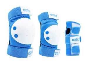 CORE Junior Triple zestaw ochraniaczy dla dziecka | Blue