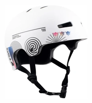 TSG Evolution Graphic kask skate | White Board Cast