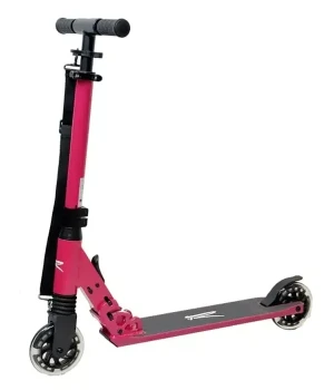 Rideoo 120 City LED składana hulajnoga dla dziecka | Pink