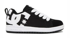 DC Shoes Court Graffik Kids buty skate dla dziecka | Black White