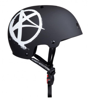 Addict Logo kask skate | Black OUTLET