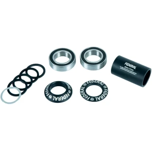 Federal suport V2 Mid BB oś 19mm | Black