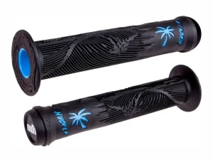 ODI Hucker Signature FL gripy 160mm | Black Blue