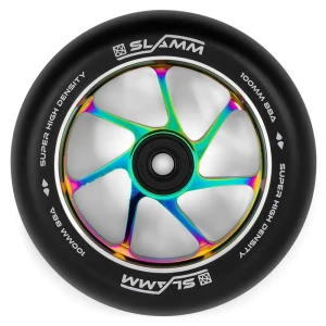 Slamm Team 100mm kółko do hulajnogi wyczynowej | Black Neochrome