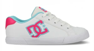 DC Shoes Chelsea buty skate | White Pink