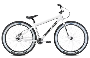 SE Bikes Maniacc Flyer 27.5" rower Wheelie Cruiser | Arctic White