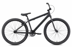 SE Bikes Blocks Flyer 26" rower Wheelie Cruiser | Matt Black