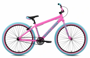 SE Bikes Blocks Flyer 26" rower Wheelie Cruiser | Pink Bubblegum
