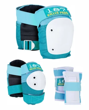 187 Killer Pads Junior Six zestaw ochraniaczy dla dziecka | Teal