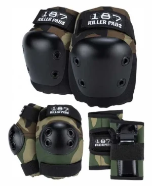187 Killer Pads Six Pack zestaw ochraniaczy | Camo