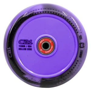 Core CB1 110mm kółko do hulajnogi wyczynowej | Black Purple