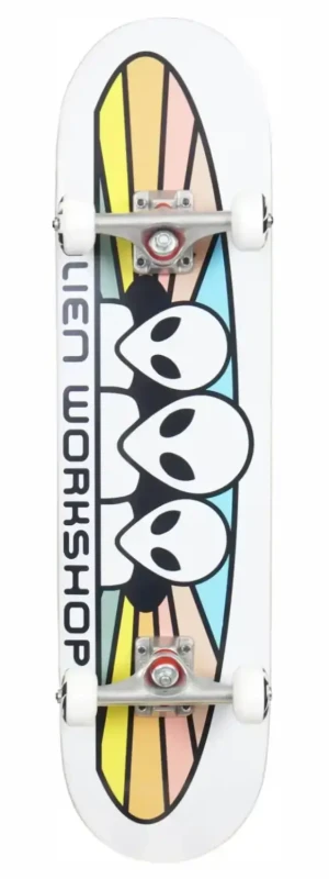 Alien Spectrum deskorolka | 7.75" White