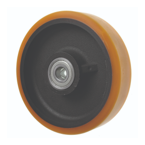 100mm Extra Heavy Duty Polyurethane Tired Wheel with Ball Journal Bearings | Ross Castors