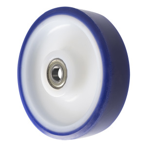 10" Polyurethane Wheels 25mm Ball Bearing | Ross Castors