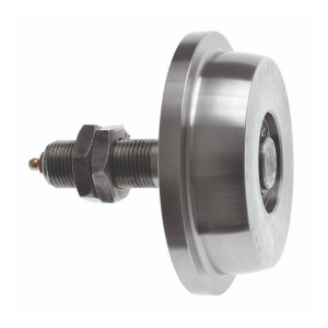 105mm Single Flanged Steel Wheel with a steel stub axle 12195-207 | Ross Castors