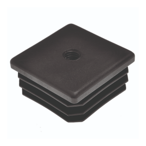 1.1/4 X 1.1/4" (32mm ) Square Plastic M10 Threaded Inserts | Ross Castors  | Suitable On a Range of Equipment, Displays and Furniture