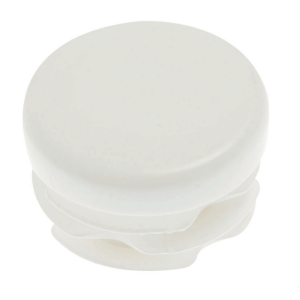 1/2" (12.7mm) Round WhiteTube Insert | Alternative colours are available | Ross Castors