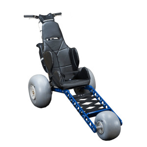 Extreme Motus X3 All-Terrain Wheelchair in Blue - Large (17.5" wide seat) | Ross Castors
