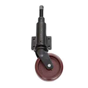 Heavy Duty Jacking Castor Swivel Polyurethane Wheel 150mm 750kg Load | Ross Castors  | 150mm Polyurethane Wheel
