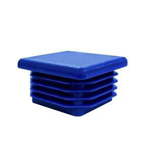 Square Tube Insert Blue 40mm x 40mm | Alternative colours are available | Ross Castors