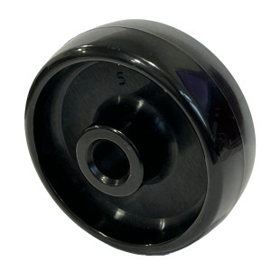 80mm NYLON WHEEL 10mm PLAIN BORE 28.5mm HUB LENGTH | Ross Castors