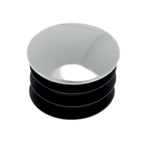 25mm Round Chrome Effect Insert | Ross Castors  | Modern Touch
