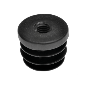 25mm Round Threaded Tube Insert M8  | Ross Castors  | Suitable On a Range of Equipment, Displays and Furniture