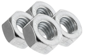 Four Pack M12 Stainless Steel Nut | Ross Castors