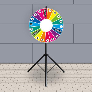 Glücksrad Premium 90 cm - Color 18