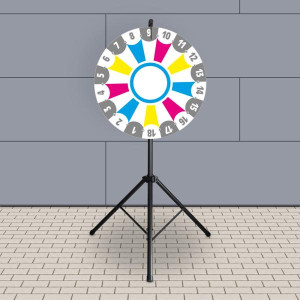 Glücksrad Premium 80 cm - Colorline