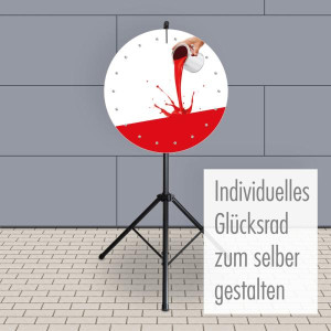 Glücksrad Premium 80 cm - Eigenes Design