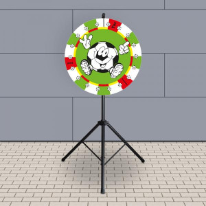 Glücksrad Premium 80 cm - Fußball