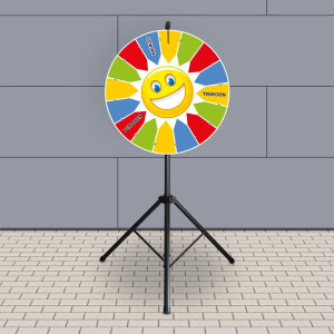Glücksrad Premium 90 cm - Happy