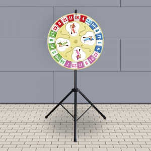 Glücksrad Premium 80 cm - Nostalgie