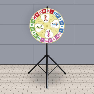 Glücksrad Premium 90 cm - Nostalgie