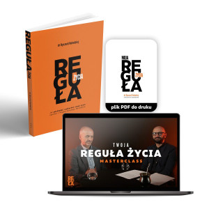 Książka + ćwiczenia + kurs Reguła życia  - dr Ryszard Kołodziej - Opracujesz własną regułę życia dzięki mądrościom św. Benedykta