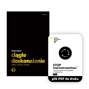 Ebook + ćwiczenia Ciągłe doskonalenie  - Witold Sadecki - Uruchomisz proces ciągłego doskonalenia