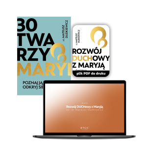 Ebook + ćwiczenia + kurs 30 twarzy Maryi  - ks. Mateusz Dudkiewicz - Odkryj nieznane oblicza Maryi