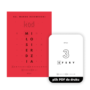 Ebook + ćwiczenia Kod miłosierdzia  - ks. Marek Dziewiecki - Zdobądź szyfr i żyj szczęśliwie