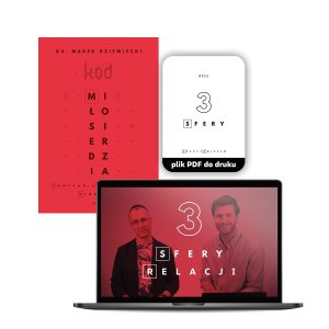 Ebook + ćwiczenia + kurs Kod miłosierdzia  - ks. Marek Dziewiecki - Zdobądź szyfr i żyj szczęśliwie