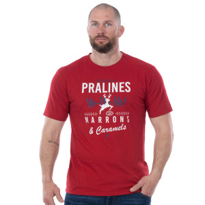 T-shirt Ruckfield à manches courtes Noël rouge