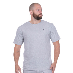 Pyjashort Ruckfield à manches courtes gris