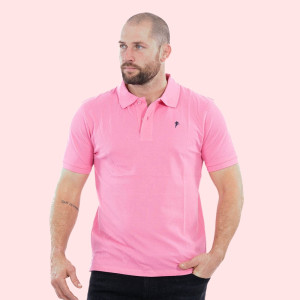 Ruckfield Polo Essentiel à manches courtes rose