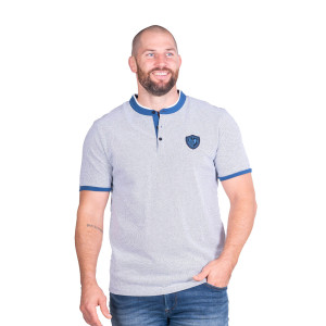 Polo col officier Ruckfield rugby élégance blanc