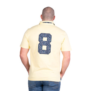 Polo Jersey Ruckfield manches courtes jaune Rugby club