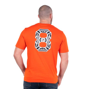 T-shirt Ruckfield IWI New Zealand orange